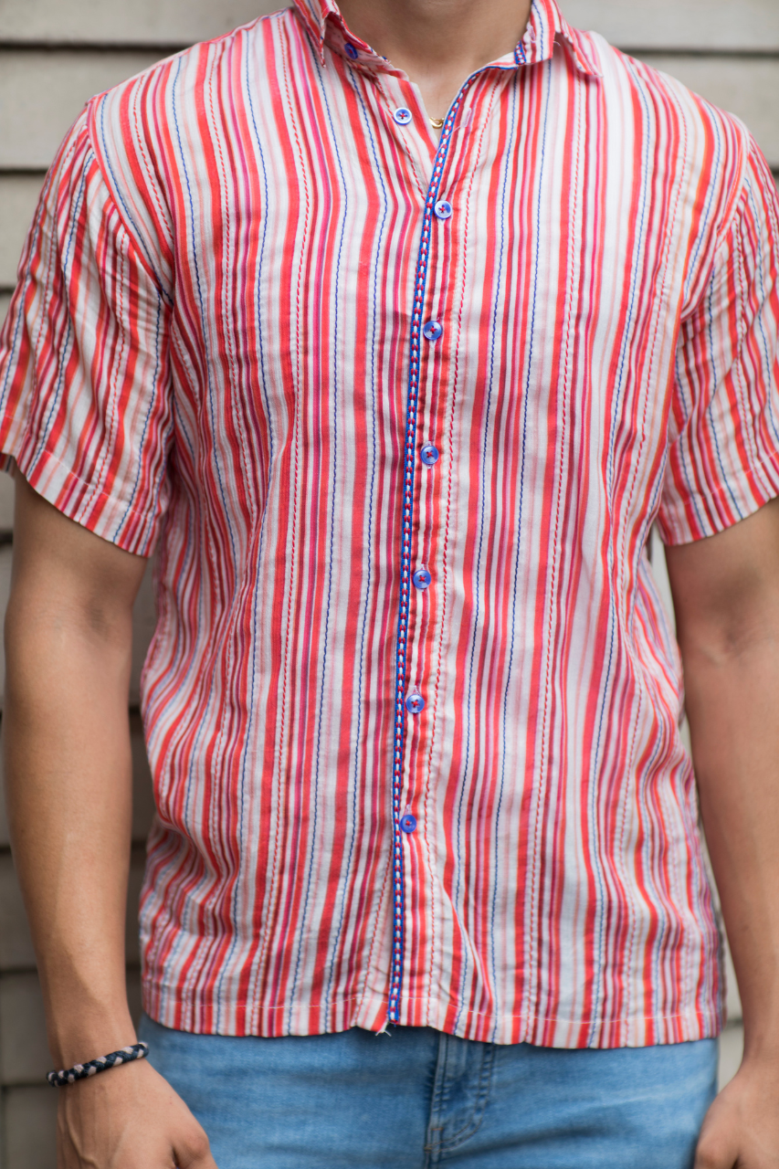 In Between the Lines Half Shirt