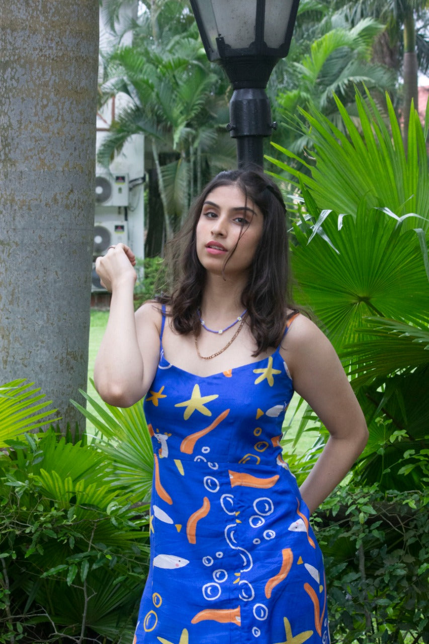 Seas the Day Midi Dress