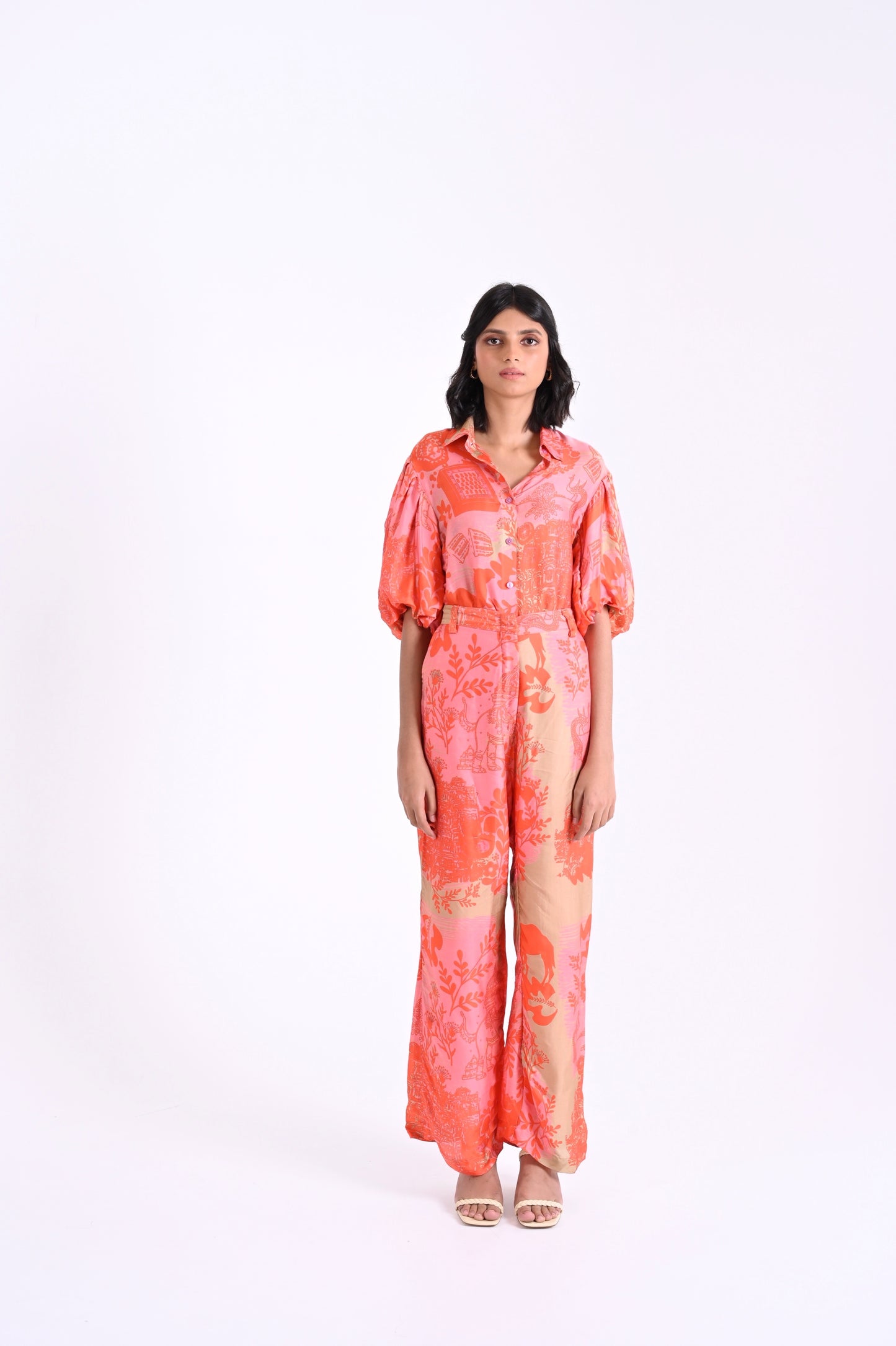 Gulaabo Puff Sleeve Shirt