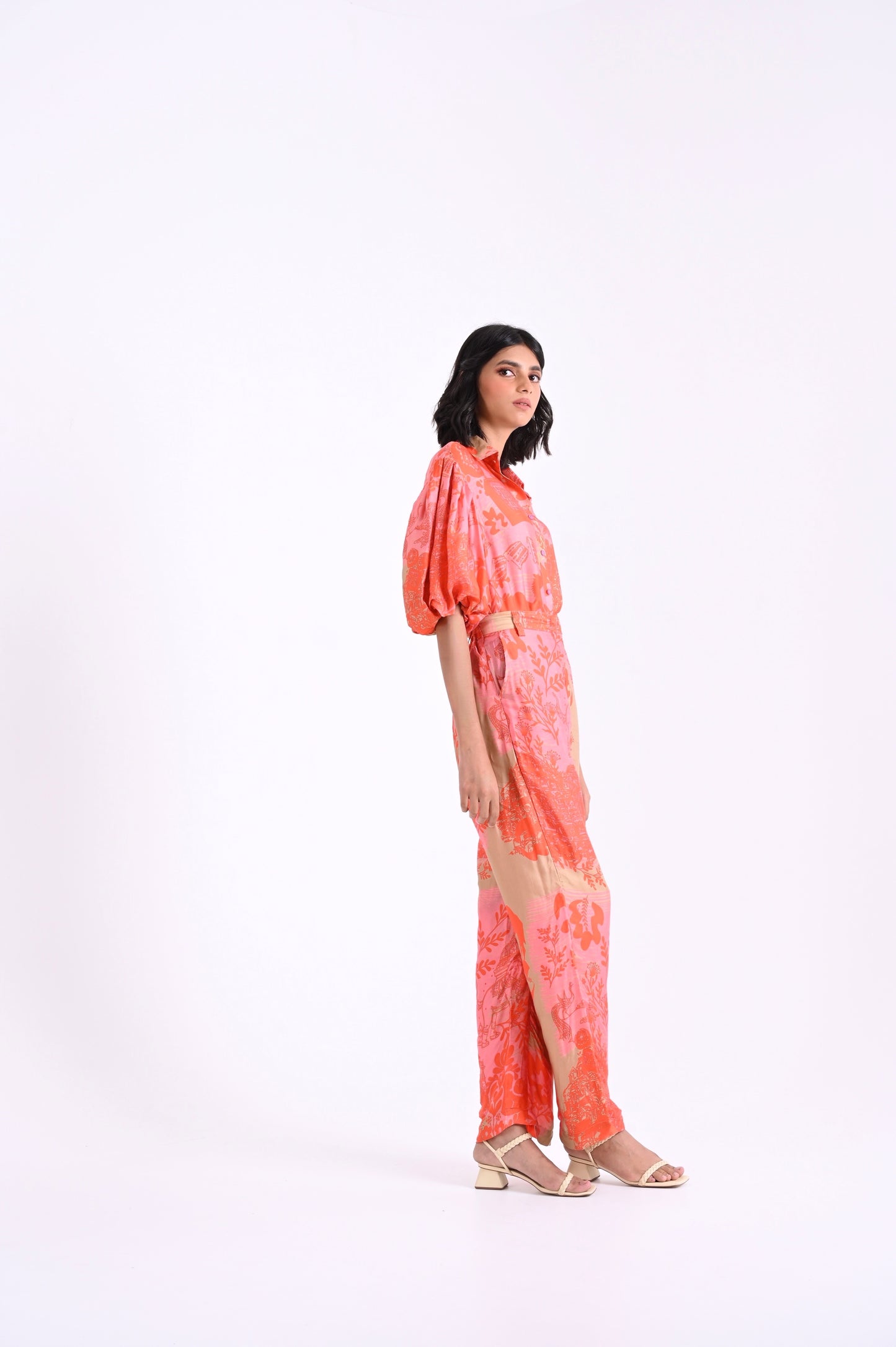 Gulaabo Puff Sleeve Shirt