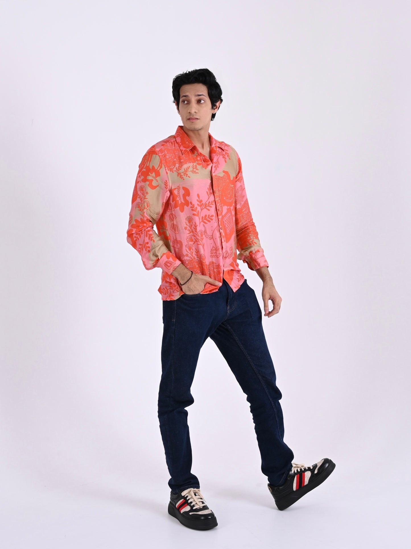 Ajmeri Gate Silk Shirt