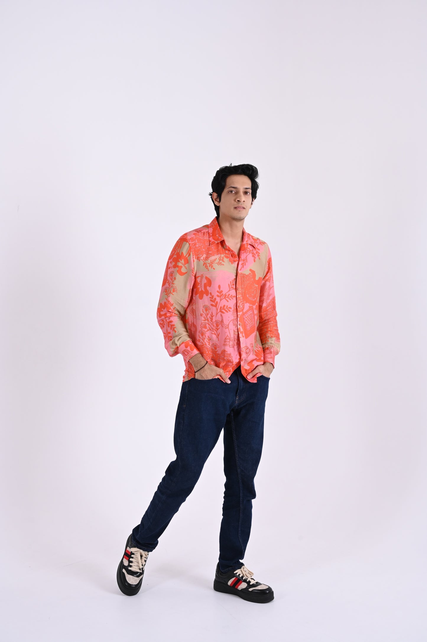 Ajmeri Gate Silk Shirt