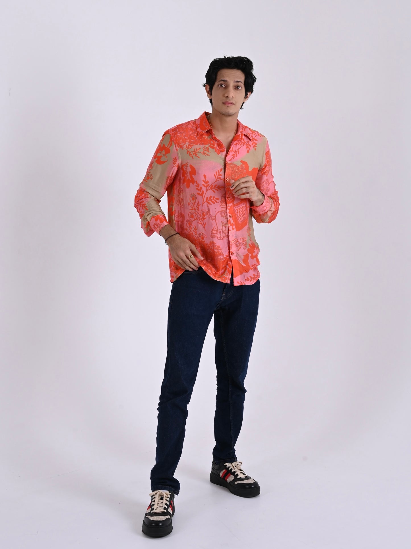 Ajmeri Gate Silk Shirt