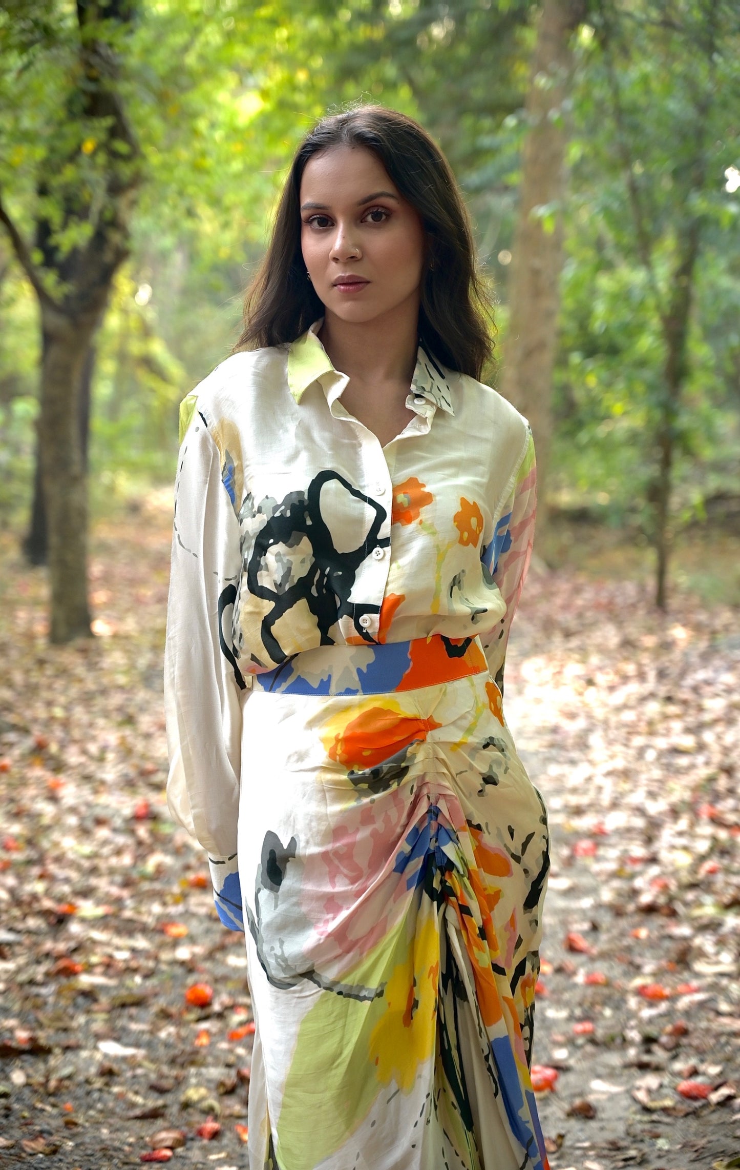 Fleur Silk Shirt