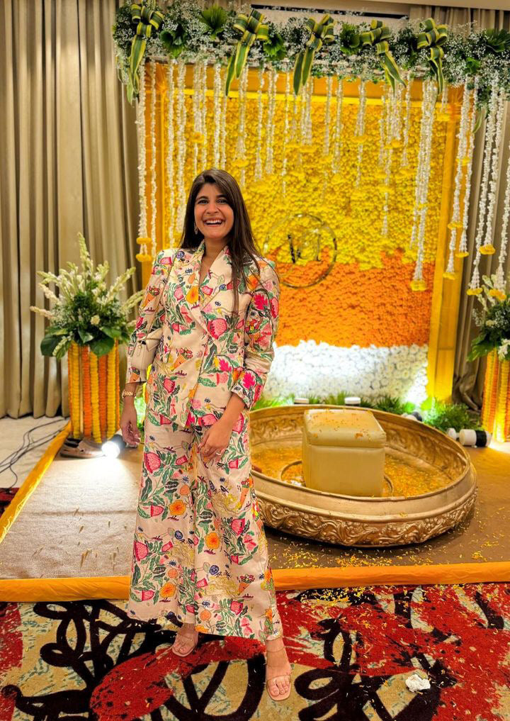 Guldasta Blazer Set