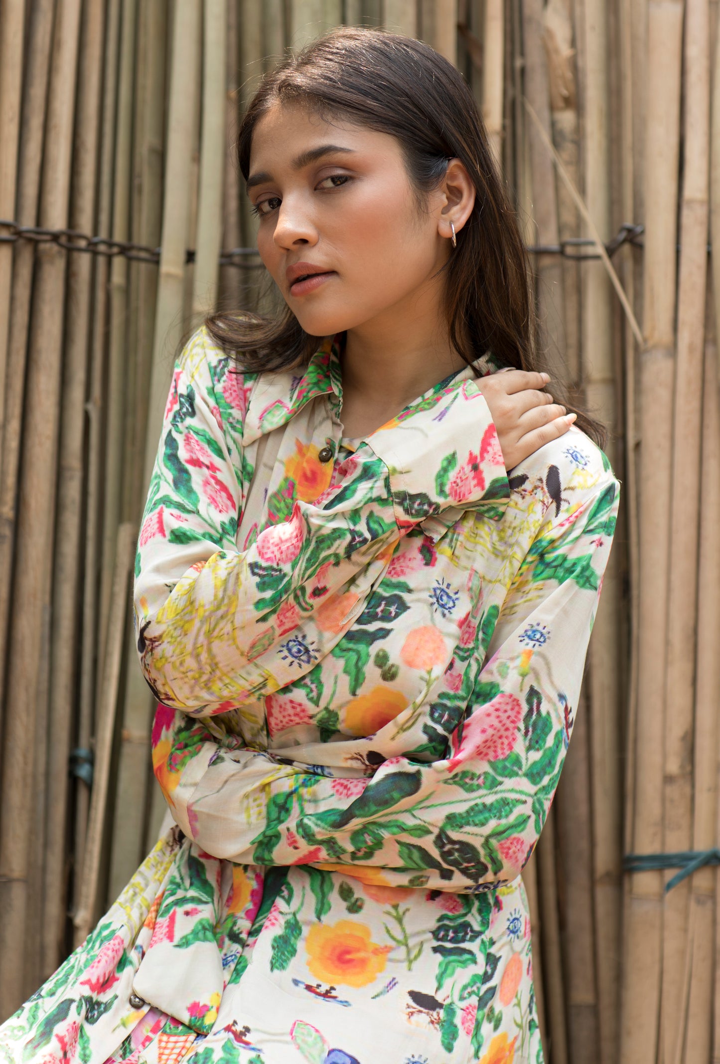 Phool Mandi Shirt Dress