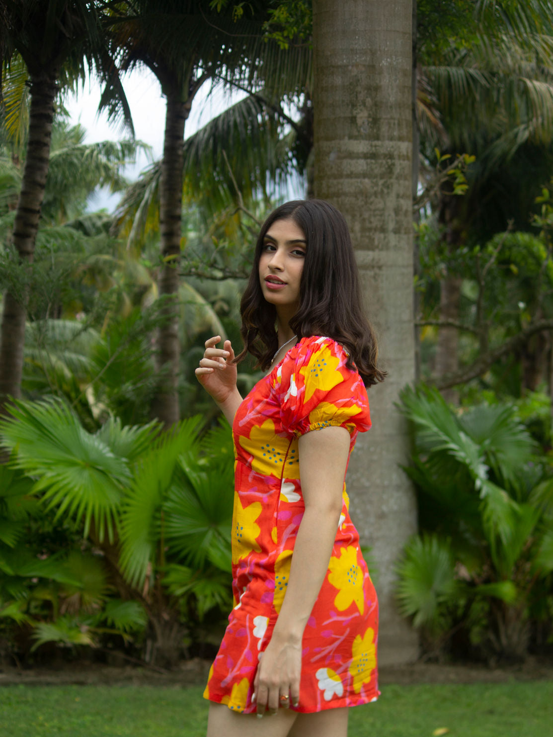 Find me in a flower field Mini Dress