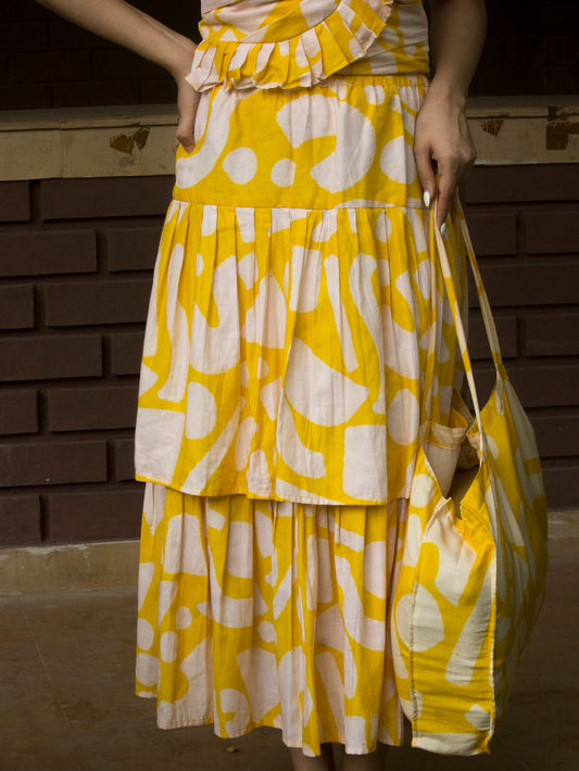 Shapes of Sunshine Midi Skirt