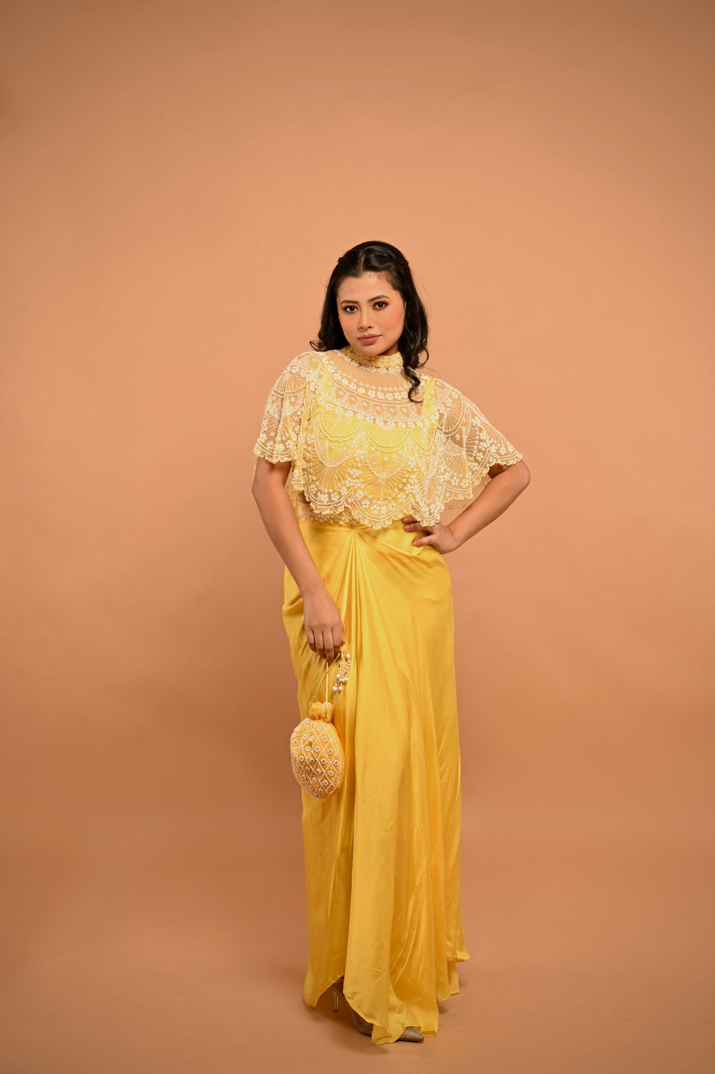 Cape Set with Potli